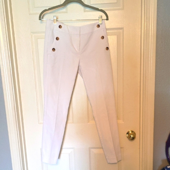 Loft white Skinny Sailor Pants - Picture 1 of 8